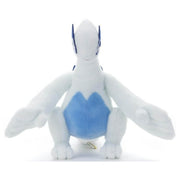Pokémon I Choose You! - 10" Lugia Plush - White and light blue soft plush of Lugia Pokémon with outstretched wings and blue markings on head and belly.