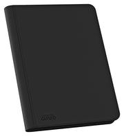 Ultimate Guard 18-Pocket Zipfolio XenoSkin - Black - Black Ultimate Guard 18-pocket Zipfolio with XenoSkin textured cover and zip closure.