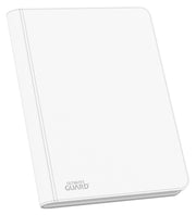 Ultimate Guard 18-Pocket Zipfolio XenoSkin - White - White Ultimate Guard 18-pocket Zipfolio XenoSkin with textured cover and UltraPRO logo on front.