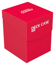Ultimate Guard 100+ Deck Case - Standard Red - Red Ultimate Guard deck case box with white logo and text, designed to hold 100+ cards.