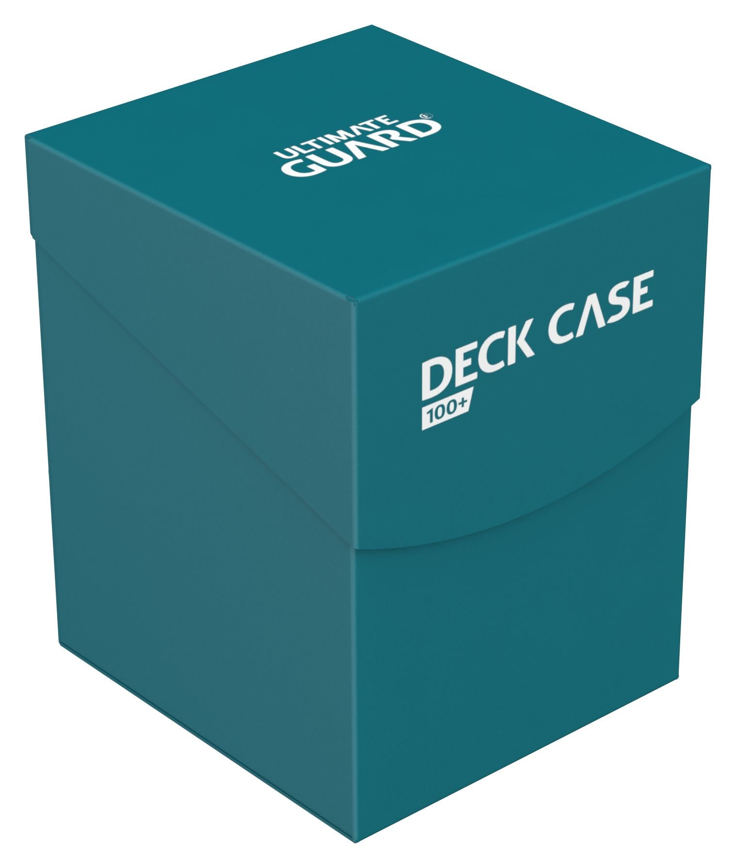 Ultimate Guard 100+ Deck Case - Standard Petrol - Petrol blue Ultimate Guard 100+ deck case with white logo and secure lid.
