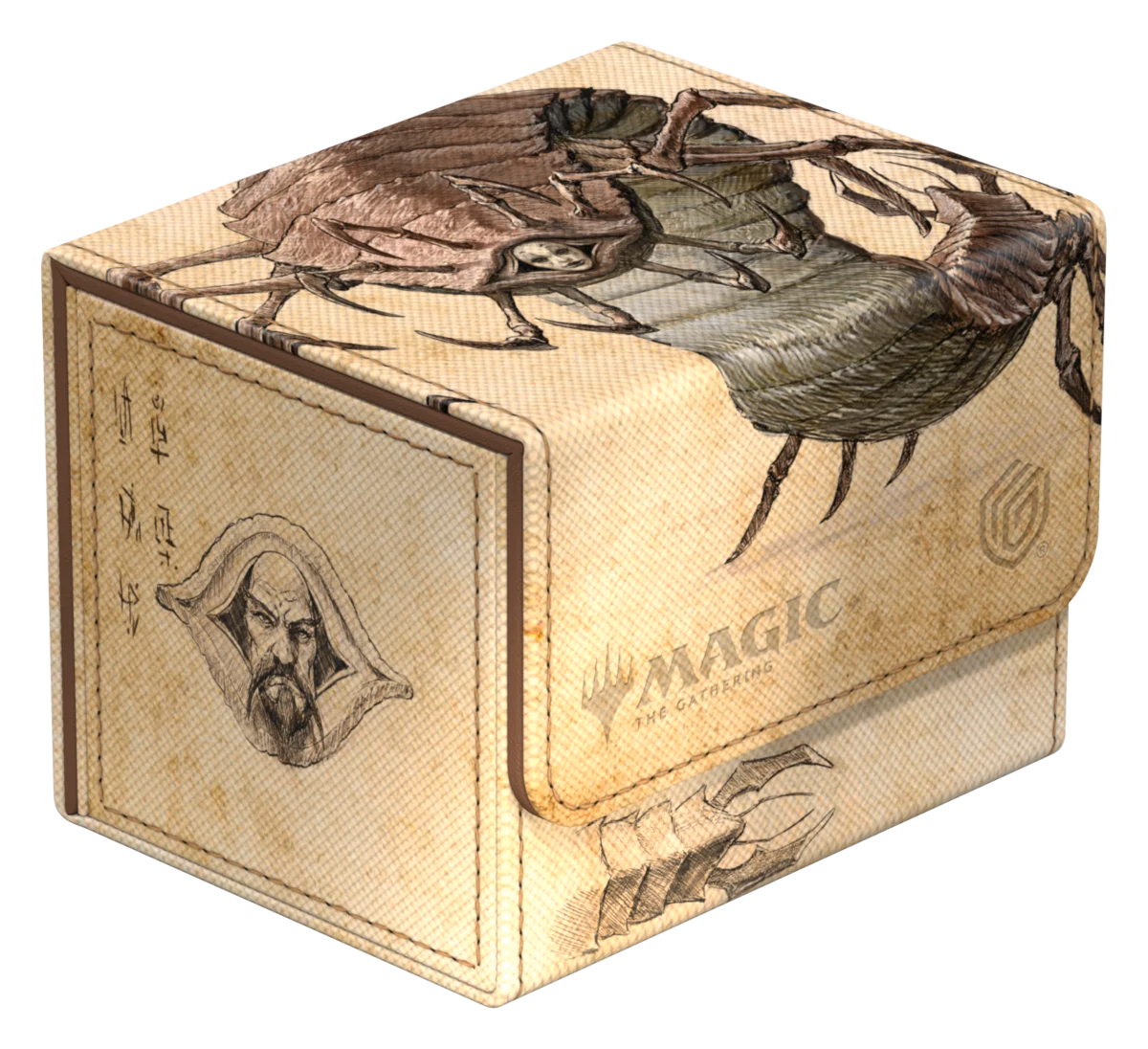 Ultimate Guard Sidewinder 100+: Magic the Gathering: Avatar The Last Airbender - Koh, the Face Stealer - Beige card deck box with detailed illustration of Koh the Face Stealer and insect-like creatures from Avatar The Last.