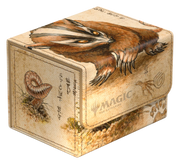 Ultimate Guard Sidewinder 100+: Magic the Gathering: Avatar The Last Airbender -Badgermole Cub - Beige and brown card storage box featuring detailed Badgermole Cub illustration and nature-inspired accents.
