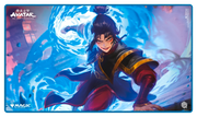 Ultimate Guard Playmat: Magic the Gathering: Avatar The Last Airbender - Fire Lord Azula (PREORDER) - Playmat featuring Fire Lord Azula from Avatar The Last Airbender with blue flames and dynamic pose on a smooth rectangular.