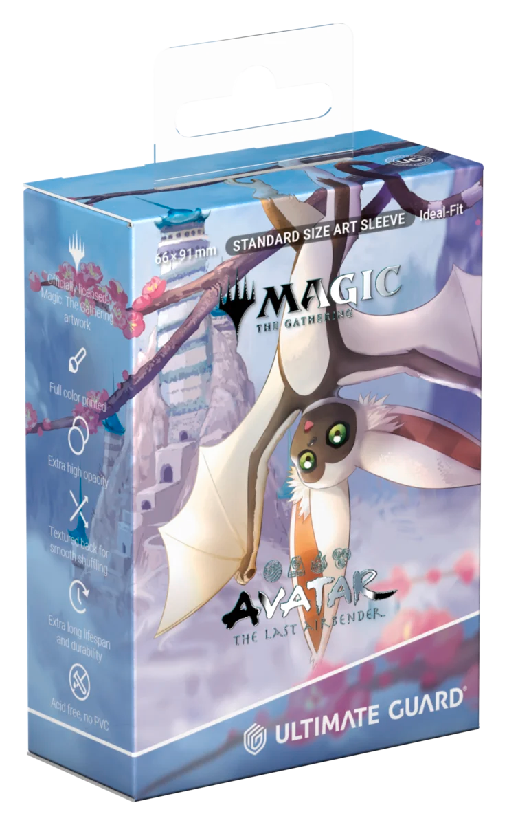 Ultimate Guard Art Sleeves: Magic the Gathering: Avatar The Last Airbender - Momo, Rambunctious Rascal - The Gathering cards.