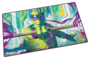 Ultimate Guard Playmat: Teenage Mutant Ninja Turtles - Donatello's Technique - Rectangular gaming playmat featuring vibrant artwork of Donatello from Teenage Mutant Ninja Turtles, predominantly green and