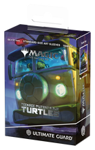 Ultimate Guard Art Sleeves: Teenage Mutant Ninja Turtles - Turtle Van - Box of Ultimate Guard Art Sleeves featuring Teenage Mutant Ninja Turtles Turtle Van with colorful van illustration on front.