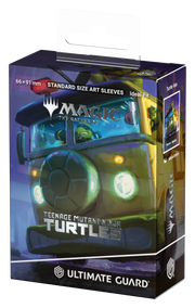 Ultimate Guard Art Sleeves: Teenage Mutant Ninja Turtles - Turtle Van - Box of Ultimate Guard Art Sleeves featuring Teenage Mutant Ninja Turtles Turtle Van with colorful van illustration on front.