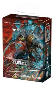 Ultimate Guard Art Sleeves: Teenage Mutant Ninja Turtles - Last Ronen - Pack of Ultimate Guard art sleeves featuring a dynamic Teenage Mutant Ninja Turtles Last Ronin design with vibrant red and.