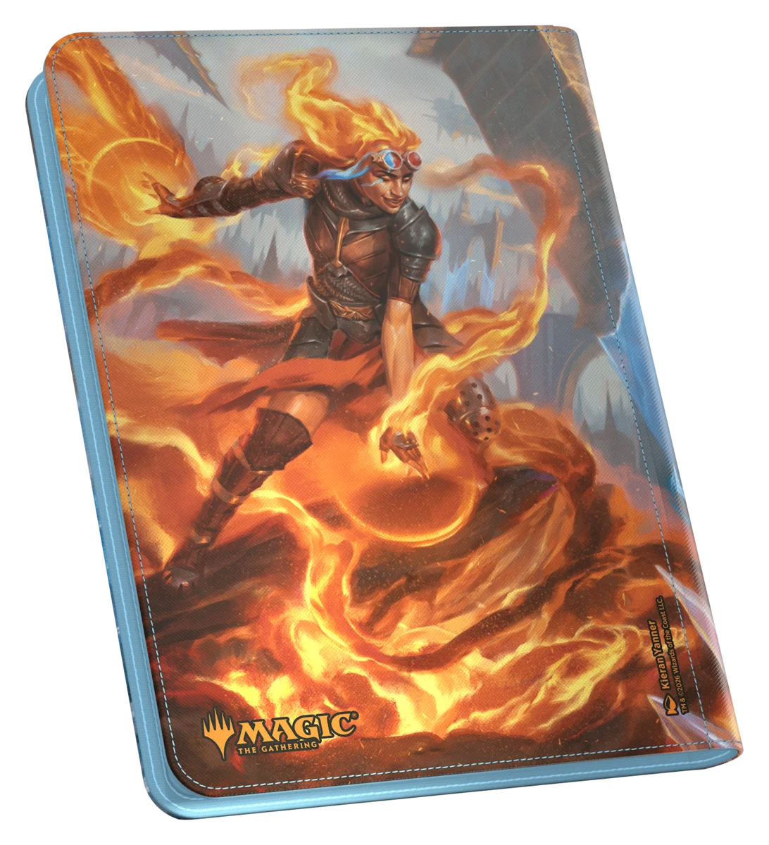 Ultimate Guard 18-Pocket Zipfolio 360 Xenoskin: Reality Fracture - Chandra, Chill of Compliance / Chandra, Torch of Defiance