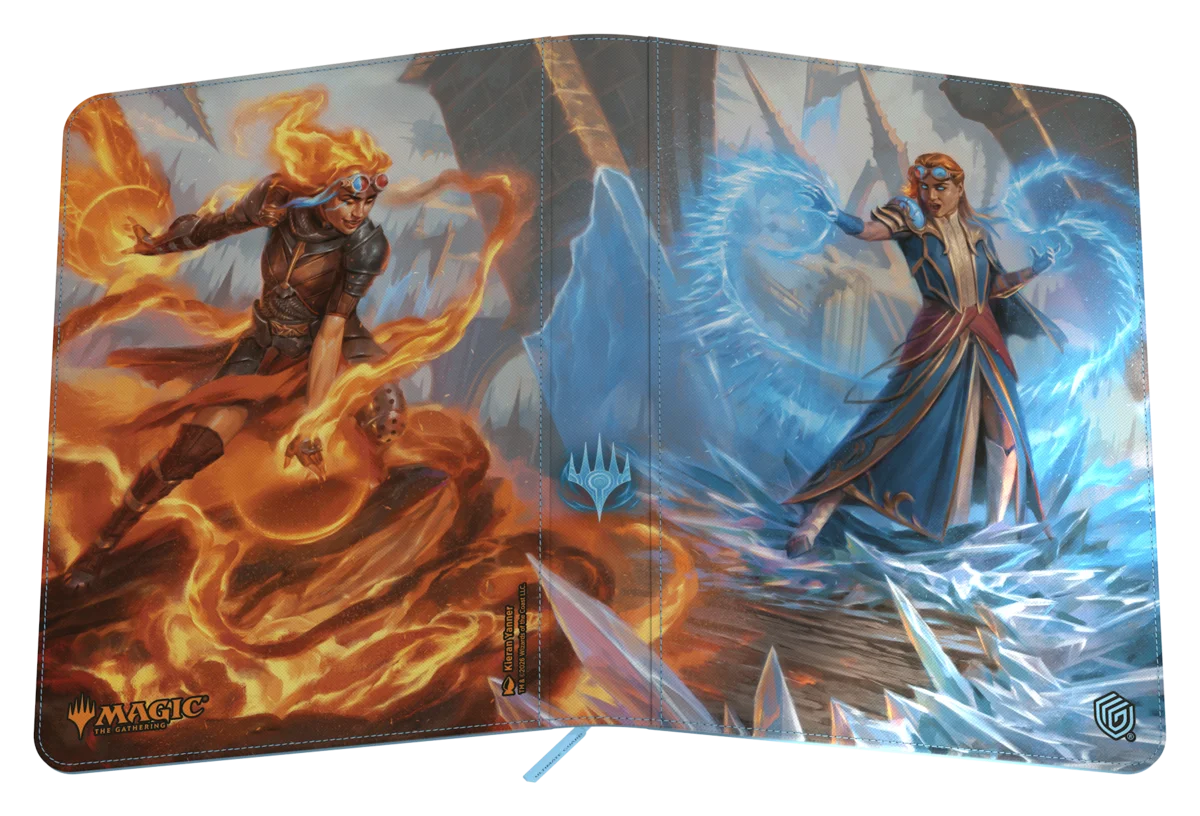 Ultimate Guard 18-Pocket Zipfolio 360 Xenoskin: Reality Fracture - Chandra, Chill of Compliance / Chandra, Torch of Defiance