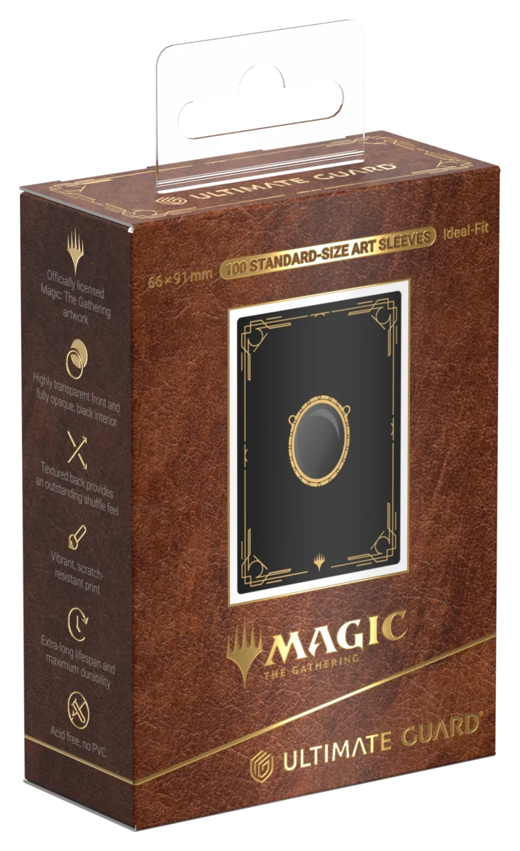 Ultimate Guard Art Sleeves: Magic: The Gathering "Mox Collection" - Jet (PREORDER)