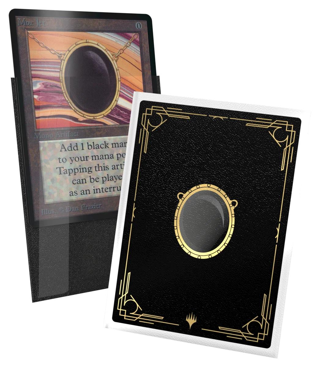 Ultimate Guard Art Sleeves: Magic: The Gathering "Mox Collection" - Jet (PREORDER)