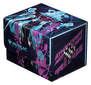 Ultimate Guard: Sidewinder 100+ Xenoskin Magic: The Gathering - Aetherdrift - Oildeep Gearhulk - The Gathering logos and geometric patterns.