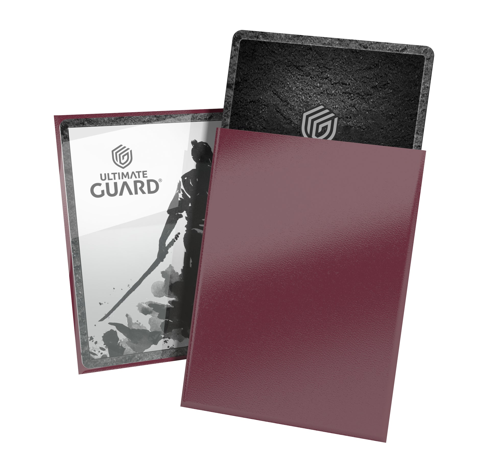 Katana Standard Sleeves 100 ct - Radiant Plum - Radiant plum card sleeves with smooth matte finish, designed to protect standard-sized cards.
