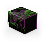Ultimate Guard Sidewinder: 100+ Xenoskin Magic: The Gathering Duskmourn - Tyvar, the Pummeler - The Gathering logo on the side.