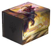 Ultimate Guard Sidewinder 100+ - Magic: The Gathering Tarkir: Dragonstorm - Stormscale Scion - The Gathering deck box with Dragonstorm artwork, compact rectangular shape.