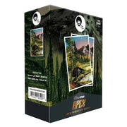 Deck Protector: Apex: Bob Ross: Mountain Retreat - Black and dark green rectangular box with Bob Ross Mountain Retreat artwork and Apex branding.