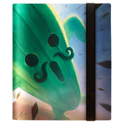 Binder: 4-Pocket: PRO: Magic the Gathering: Final Fantasy - Binder with colorful Final Fantasy artwork, featuring a green animated character and a black elastic strap.