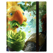 Binder: 9-Pocket: PRO: Magic the Gathering: Final Fantasy - Magic the Gathering and Final Fantasy themed binder with a colorful chocobo design, black elastic strap, and durable cover.