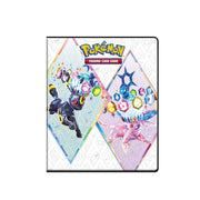 Ultra Pro Portfolio 4-Pocket Pokemon Scarlet and Violet 8.5 - Pokemon Scarlet and Violet Ultra Pro 4-pocket portfolio with colorful character designs on a white background.