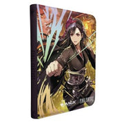 Ultra Pro Premium 9-Pocket Zippered Binder - Magic: The Gathering Final Fantasy - Tifa Lockhart (PREORDER) - The Gathering branding at bottom.