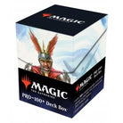 Ultra Pro Deck Box - MTG March of the Machine B - The Gathering Pro-100+ Deck Box with warrior character and red winged helmet design.
