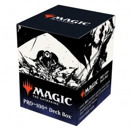Ultra Pro Deck Box - MTG March of the Machine Z - The Gathering Ultra Pro deck box with white and red March of the Machine Z artwork.
