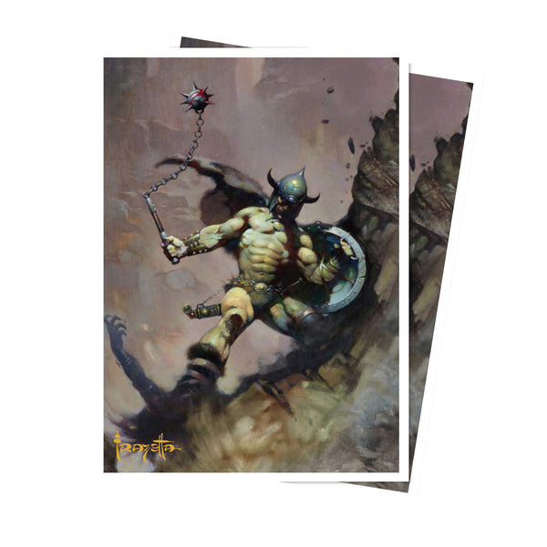 Ultra Pro Apex Sleeves: Frank Frazetta - Warrior with Ball and