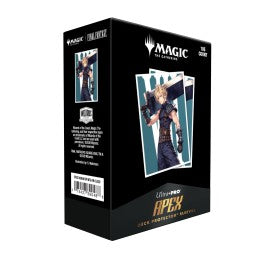 Ultra Pro Apex Sleeves - Magic: The Gathering Final Fantasy - Cloud Ex-Soldier (PREORDER) - The Gathering Ultra Pro Apex sleeve box featuring Cloud Ex-Soldier artwork from Final Fantasy.