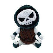 Ultra Pro Gamers Pouch - Magic the Gathering Foundations - Plush pouch shaped like a stylized skeleton with a white skull face, black hood, and brown outfit.