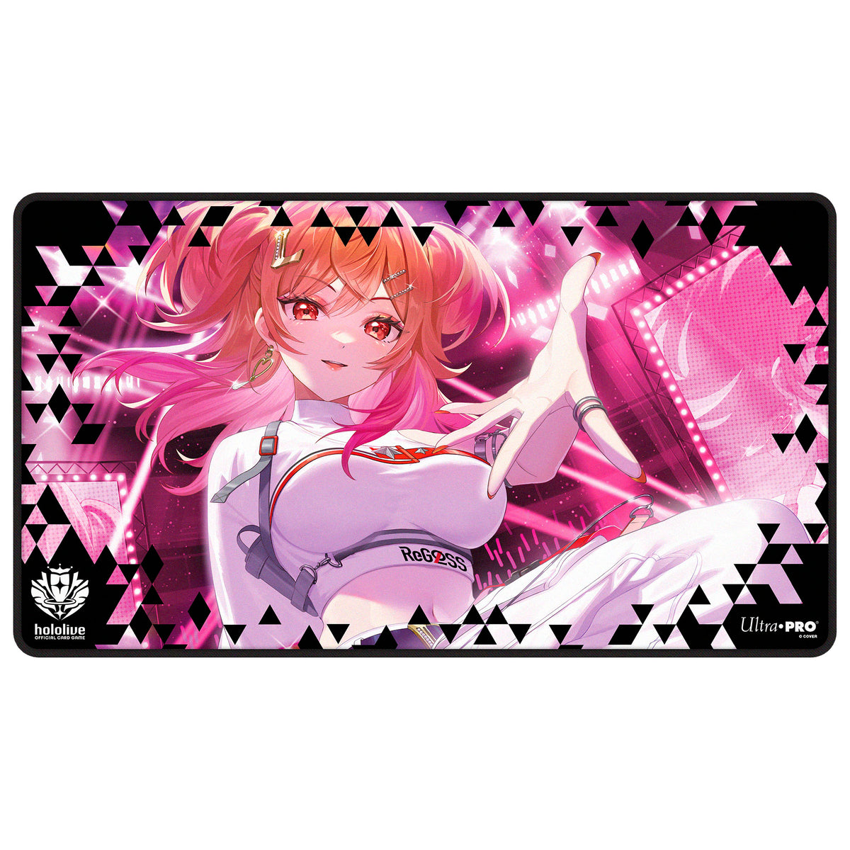 Ultra Pro Black Stitched Playmat: Magic: hololive Series 2 - Ichijou Ririka (PREORDER)