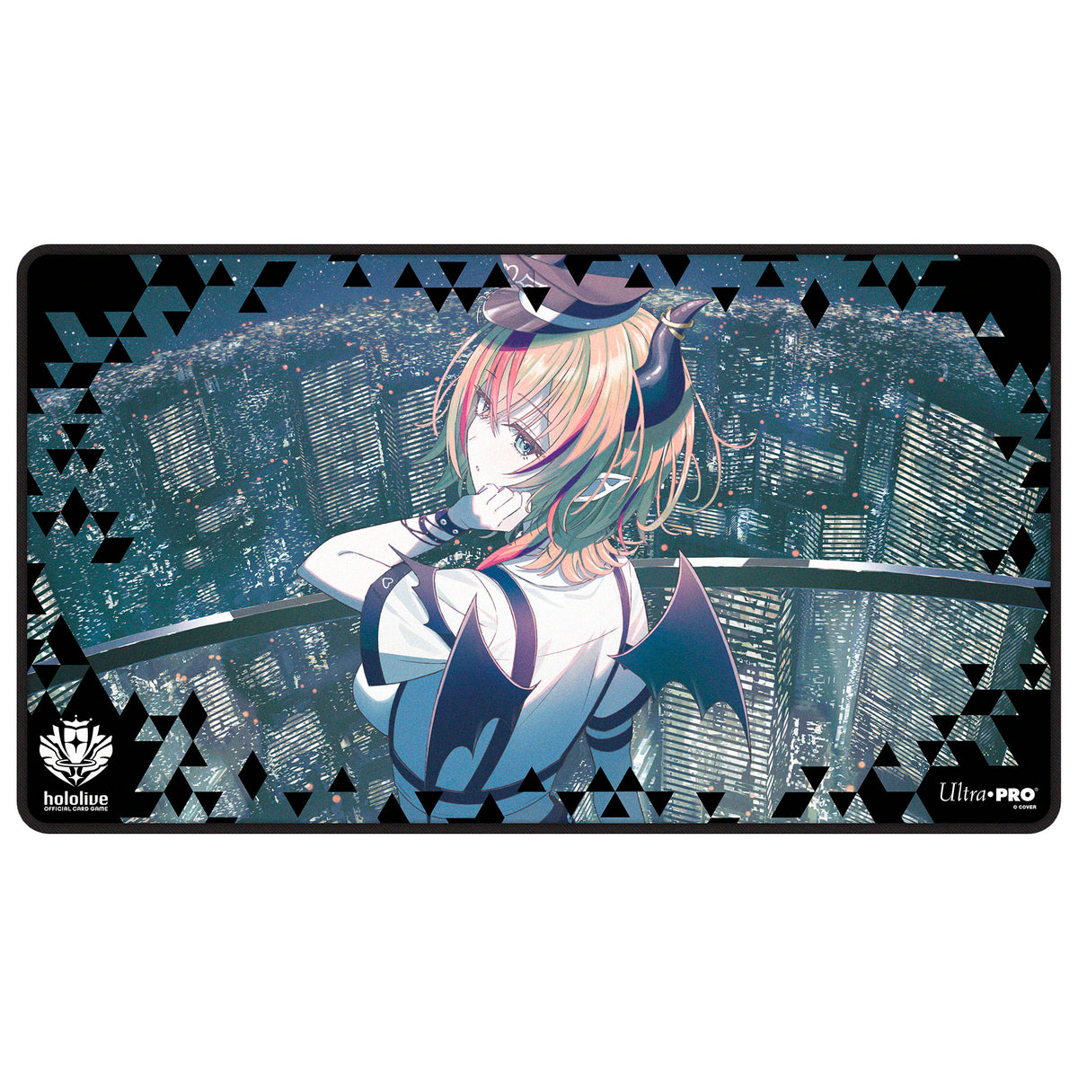 Ultra Pro Black Stitched Playmat: Magic: hololive Series 2 - Yuzuki Choco (PREORDER)