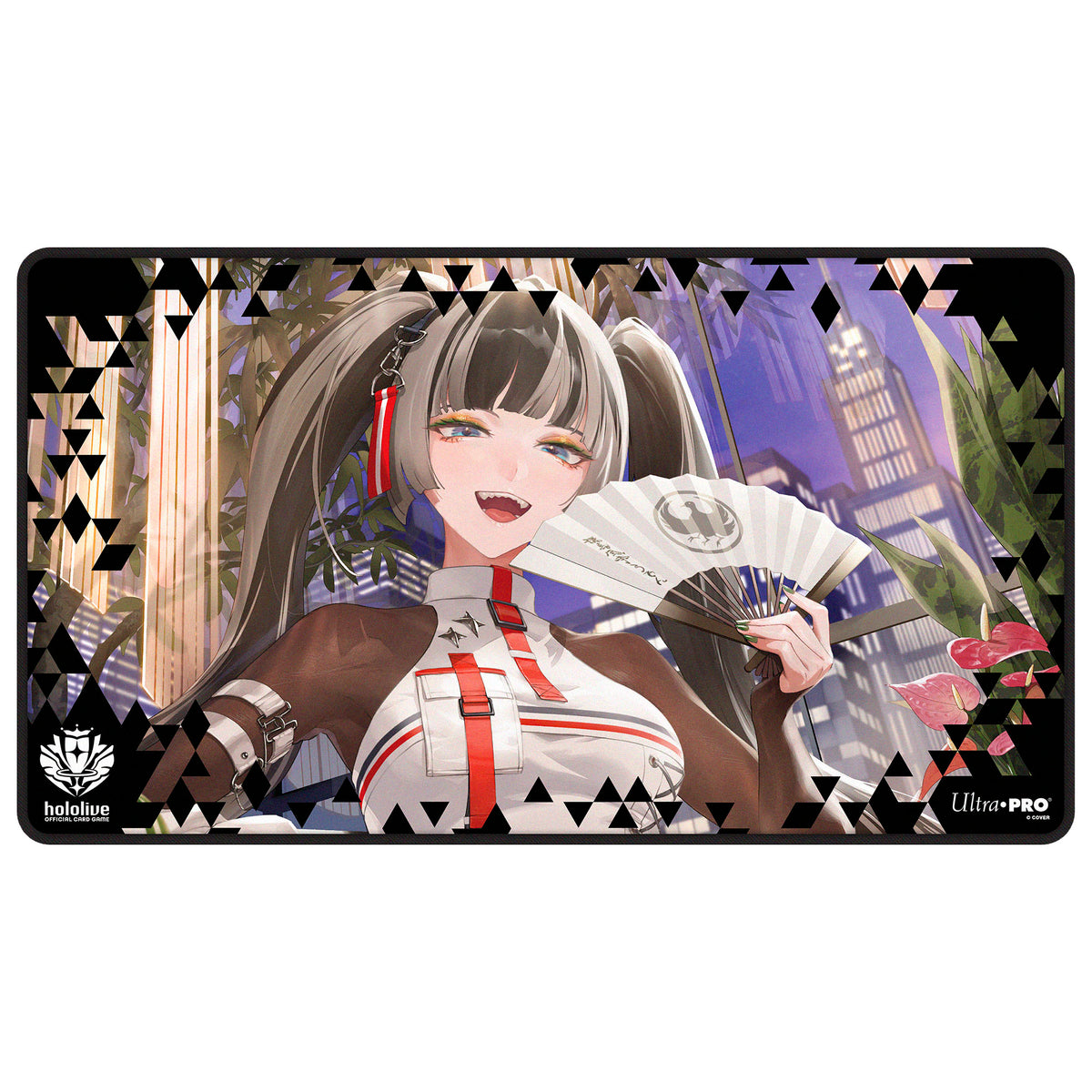 Ultra Pro Black Stitched Playmat: Magic: hololive Series 2 - Juufuutei Raden (PREORDER)