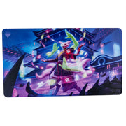 Ultra Pro Playmat - MTG March of the Machine C - The Gathering Ultra Pro Playmat featuring vibrant futuristic battle scene from March of the Machine set.