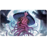 Playmat: Magic the Gathering: Modern Horizons 3: Emrakul, the World Anew - Rectangular playmat featuring a purple, tentacled cosmic creature with a mushroom-like head against a glowing full moon and.