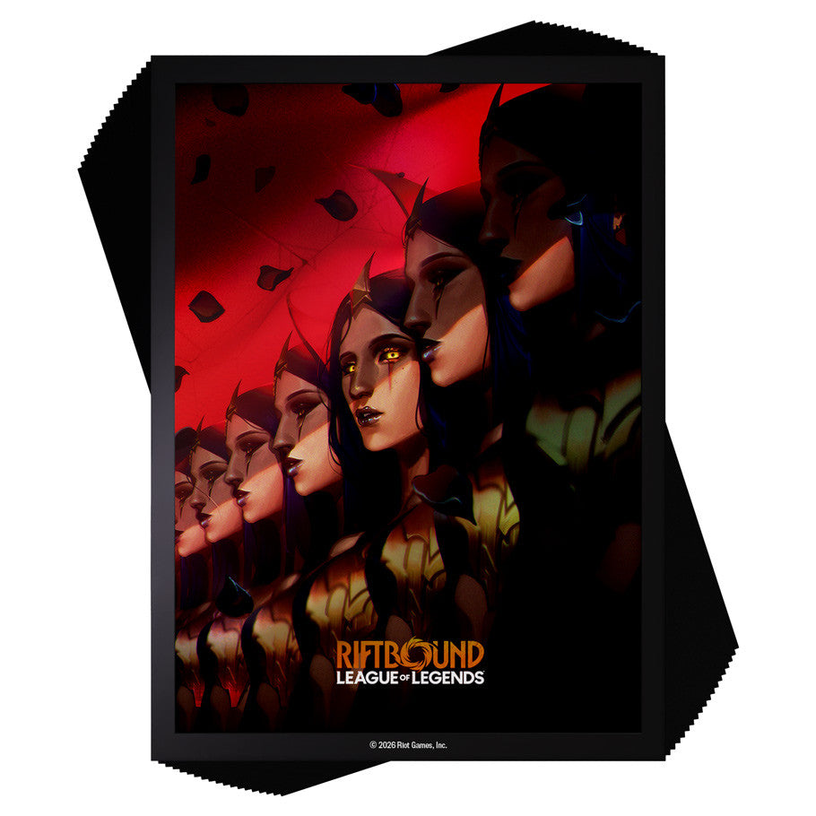 Riftbound TCG: League of Legends: Unleashed Art Sleeves 100ct - Leblanc, Deceiver Riftbound TCG: League of Legends: Unleashed Art Sleeves 100ct - Leblanc, Deceiver
