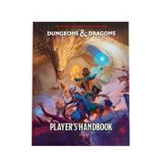 Dungeons & Dragons: Players Handbook 2024 - Colorful Dungeons & Dragons Player’s Handbook 2024 with a fierce dragon and adventurers on cover.