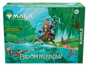 Magic: The Gathering - Bloomburrow - Bundle - The Gathering Bloomburrow bundle box featuring a small anthropomorphic animal wizard casting a spell near a stream.