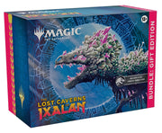 Magic: The Gathering - Lost Caverns of Ixalan Gift Edition Bundle - The Gathering Lost Caverns of Ixalan gift edition box with detailed dragon artwork on blue background and red side panel.