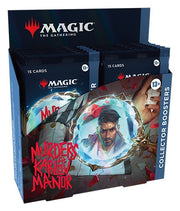 Magic: The Gathering - Murders at Karlov Manor Collector Booster Box - The Gathering Murders at Karlov Manor with fantasy character art and red text.
