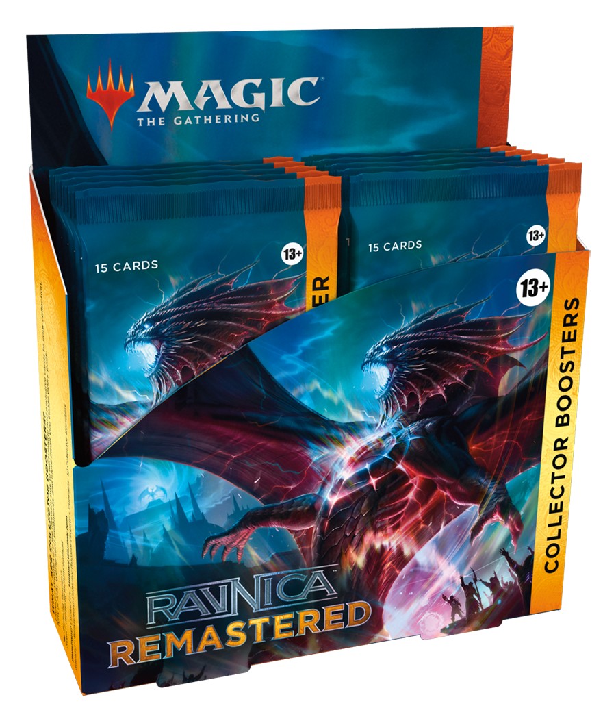 Magic: The Gathering - Ravnica Remastered Collector Booster Box - The Gathering cards.