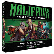 Malifaux 4th Edition: Yan Lo, Pathseeker - Malifaux 4th Edition Yan Lo, Pathseeker boxed set featuring fantasy warrior miniatures with detailed armor and weapons on.