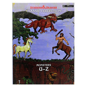 D&D Classic Collection: Monsters U-Z - Dungeons & Dragons Classic Collection book cover featuring colorful fantasy creatures, including a red dragon, yellow.