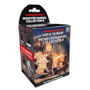 D&D Icons of the Realms: Monster Manual Collection II Booster - Dungeons & Dragons Icons of the Realms Monster Manual Collection II booster box with fantasy monster artwork and dark color.