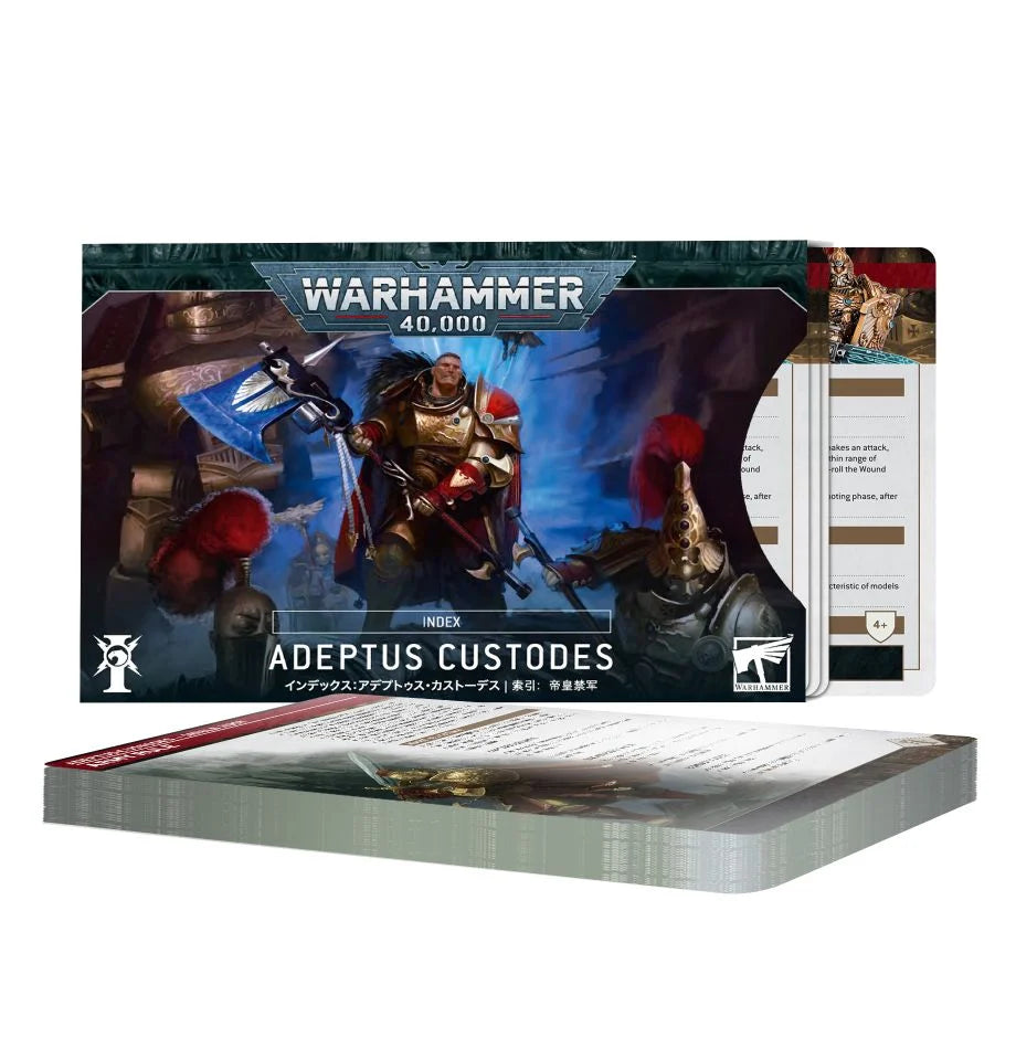 Warhammer 40,000 Index Adeptus Custodes