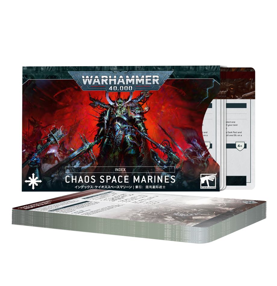 Warhammer 40,000 Index Chaos Space Marines