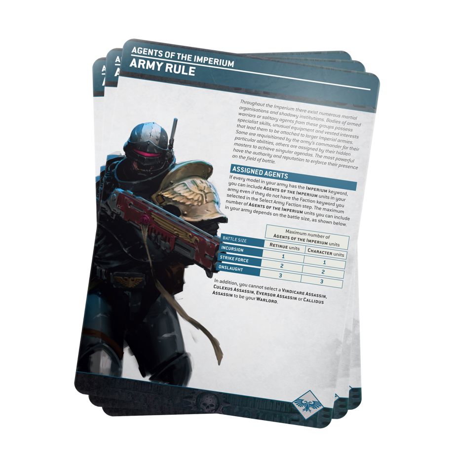 Warhammer 40,000 Index Imperial Agents