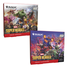 Magic: The Gathering - Marvel Super Heroes Scene Box Set - The Gathering Marvel Super Heroes Scene Box Set with vibrant superhero artwork, featuring Hulk, Captain America, and other.