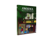 Obojima: Tales from Yatamon (PREORDER) - Tales from Yatamon with illustrated cover of street scene and characters in front of shops.